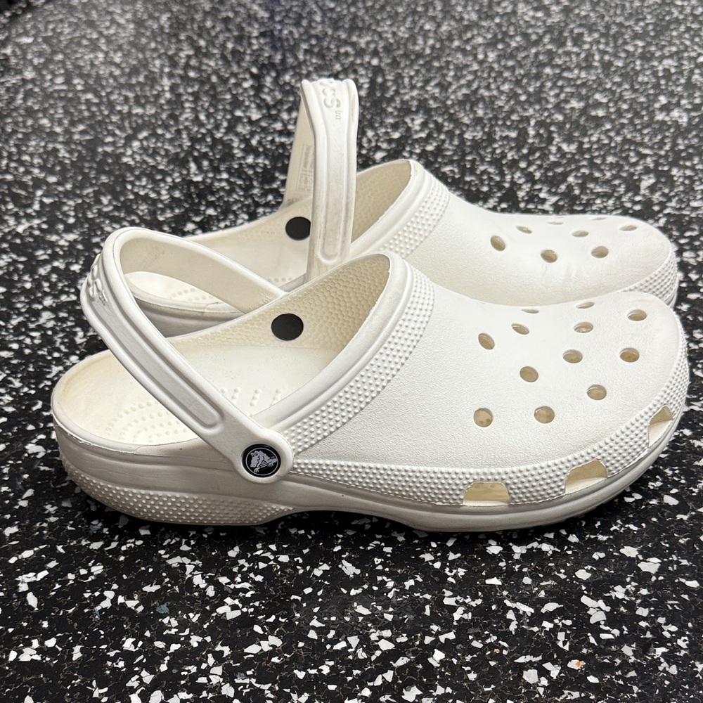 CROCS White Sz 10 men’s